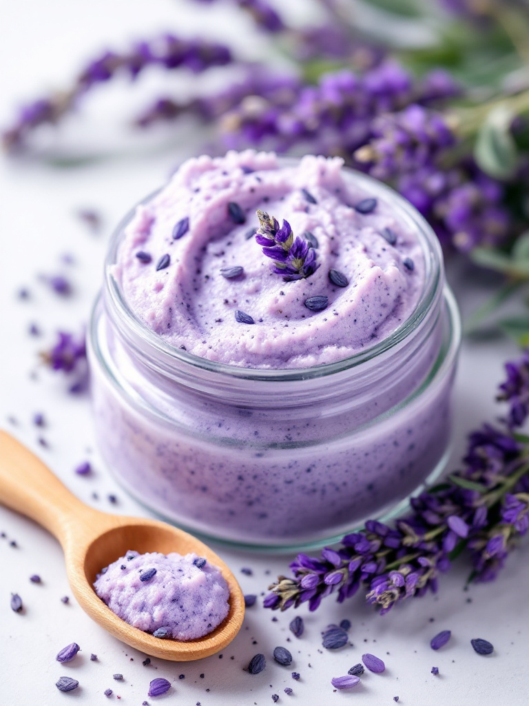 All-Natural Whipped Lavender Body Butter