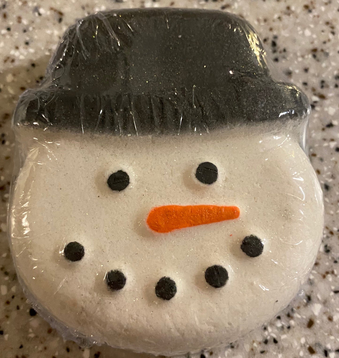 Large Snowman Sugar Plum Bath Bomb