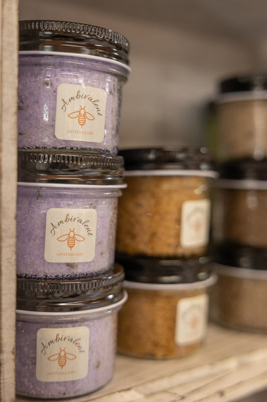 Variety of Sugar Scrubs