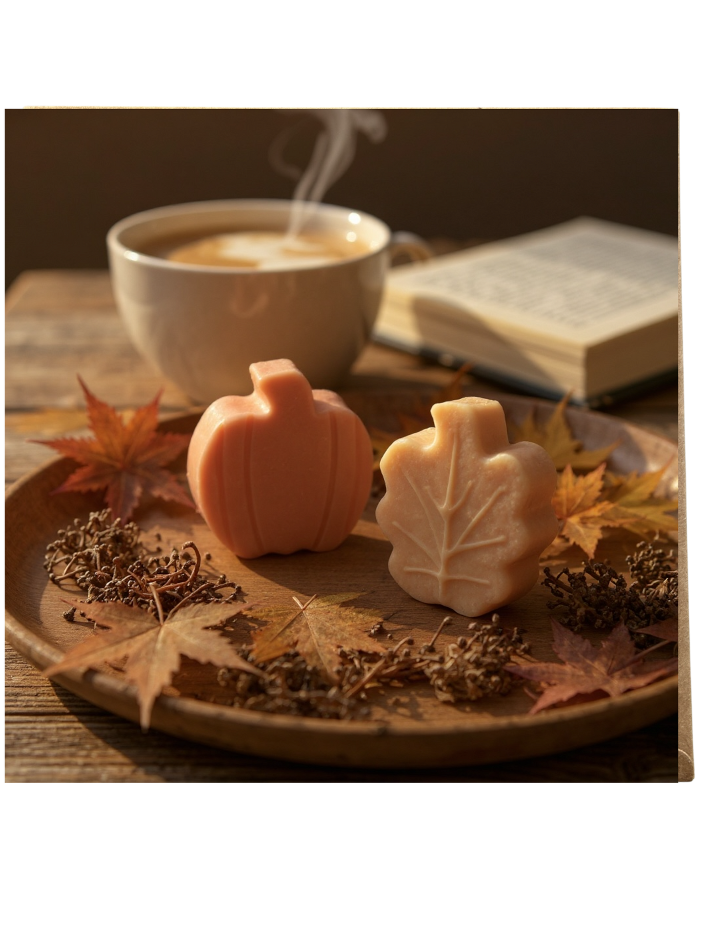 **NEW** 4 Pack Fall Goats Milk Bar Soap - Pumpkin & Apple Cider Scented