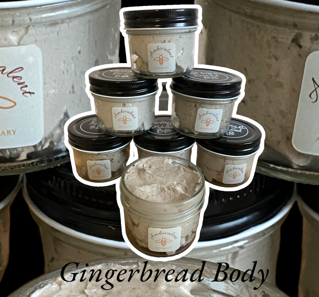 All-Natural Gingerbread Whipped Body Butter