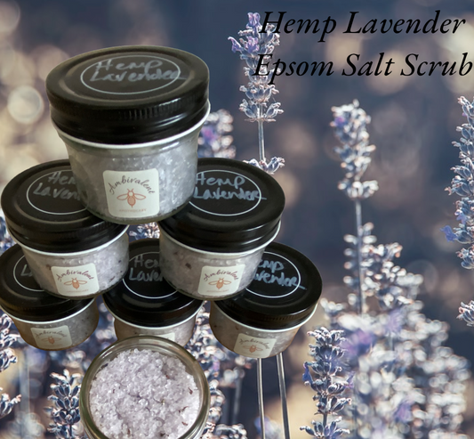 Hemp Lavender Rejuvenating Body Scrub