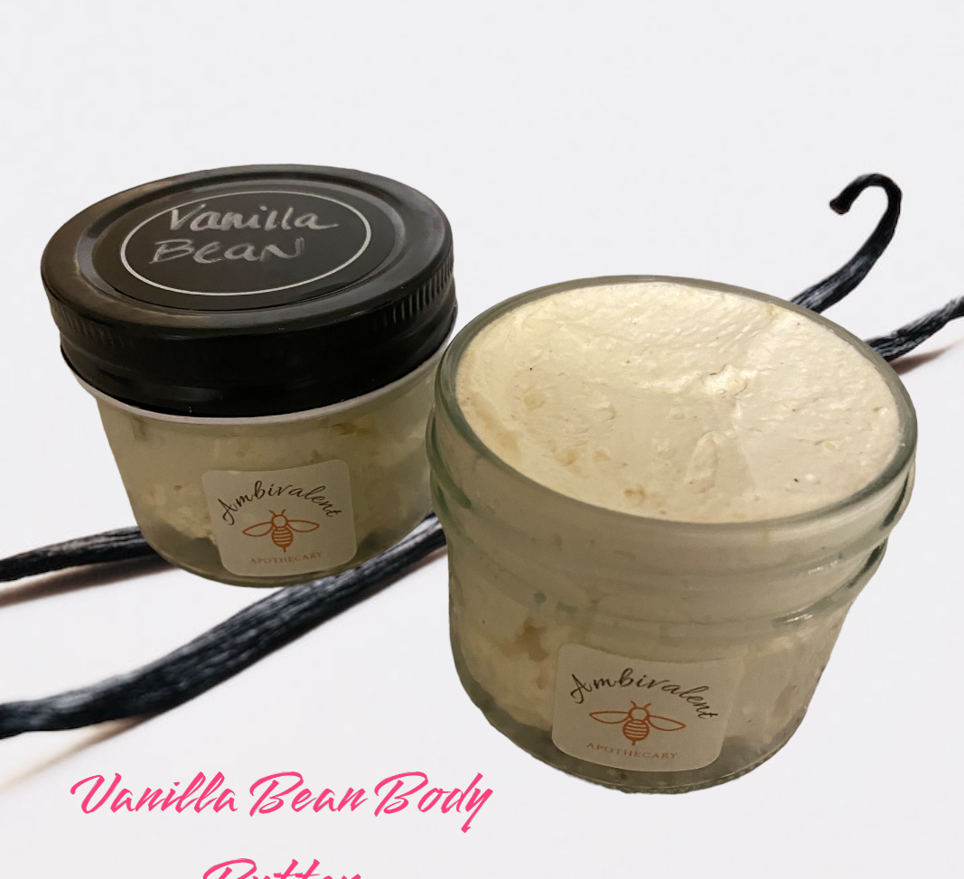 All-Natural Organic Vanilla Bean Whipped Body Butter
