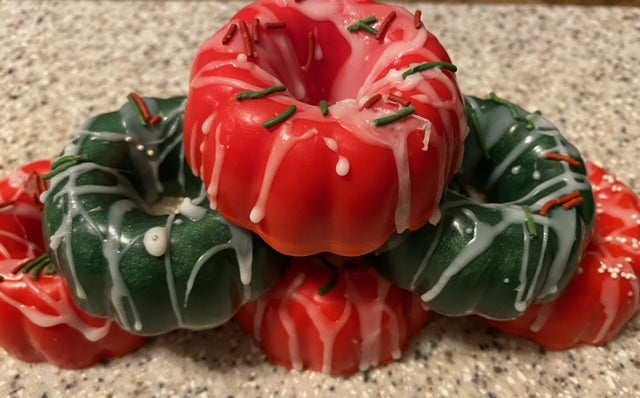 Bundt Cake Soap - Chocolate Mint - SALE