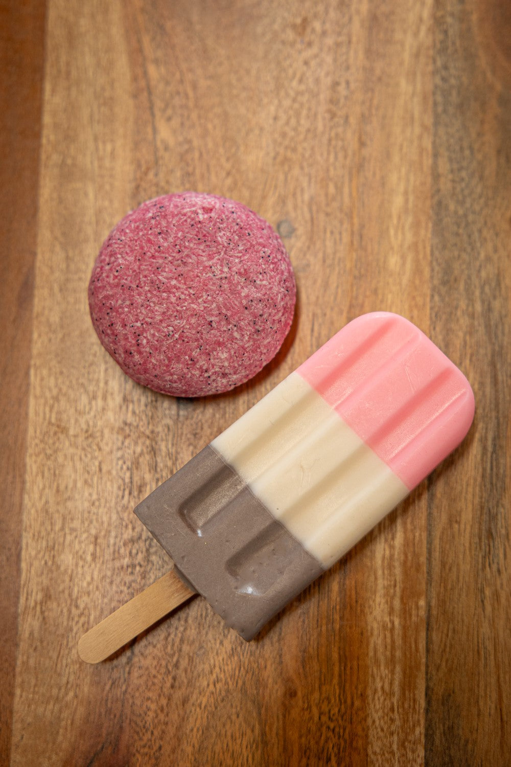 Neapolitan Ice Cream Soap Bars