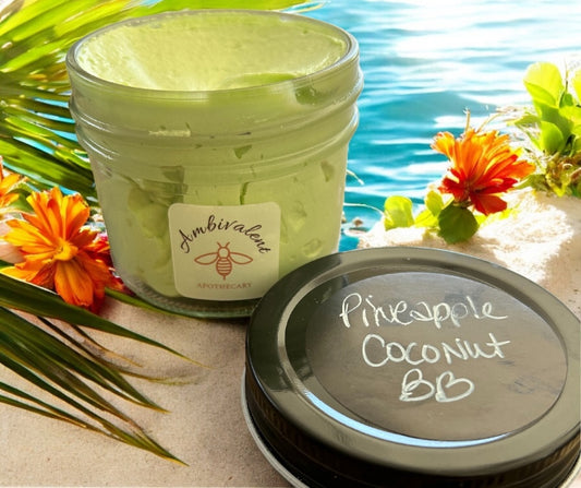 All-Natural Whipped Pineapple Coconut Body Butter