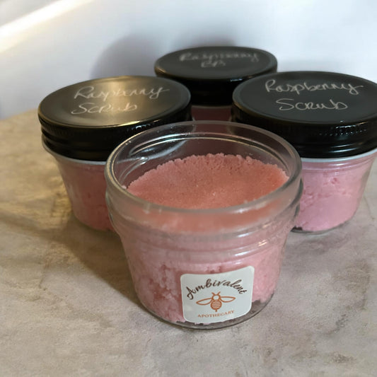 Whipped Raspberry Sugar Scrub