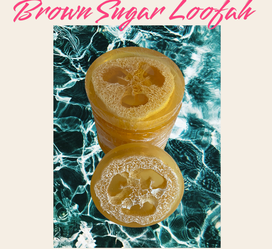 Brown Sugar Loofah & Soap - 2-in-1